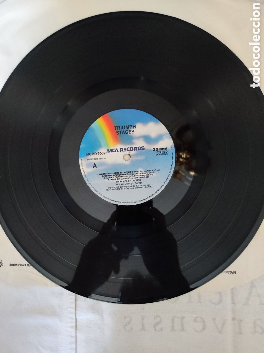 Discos de vinilo: TRIUMPH - STAGES (LIVE) - Foto 5