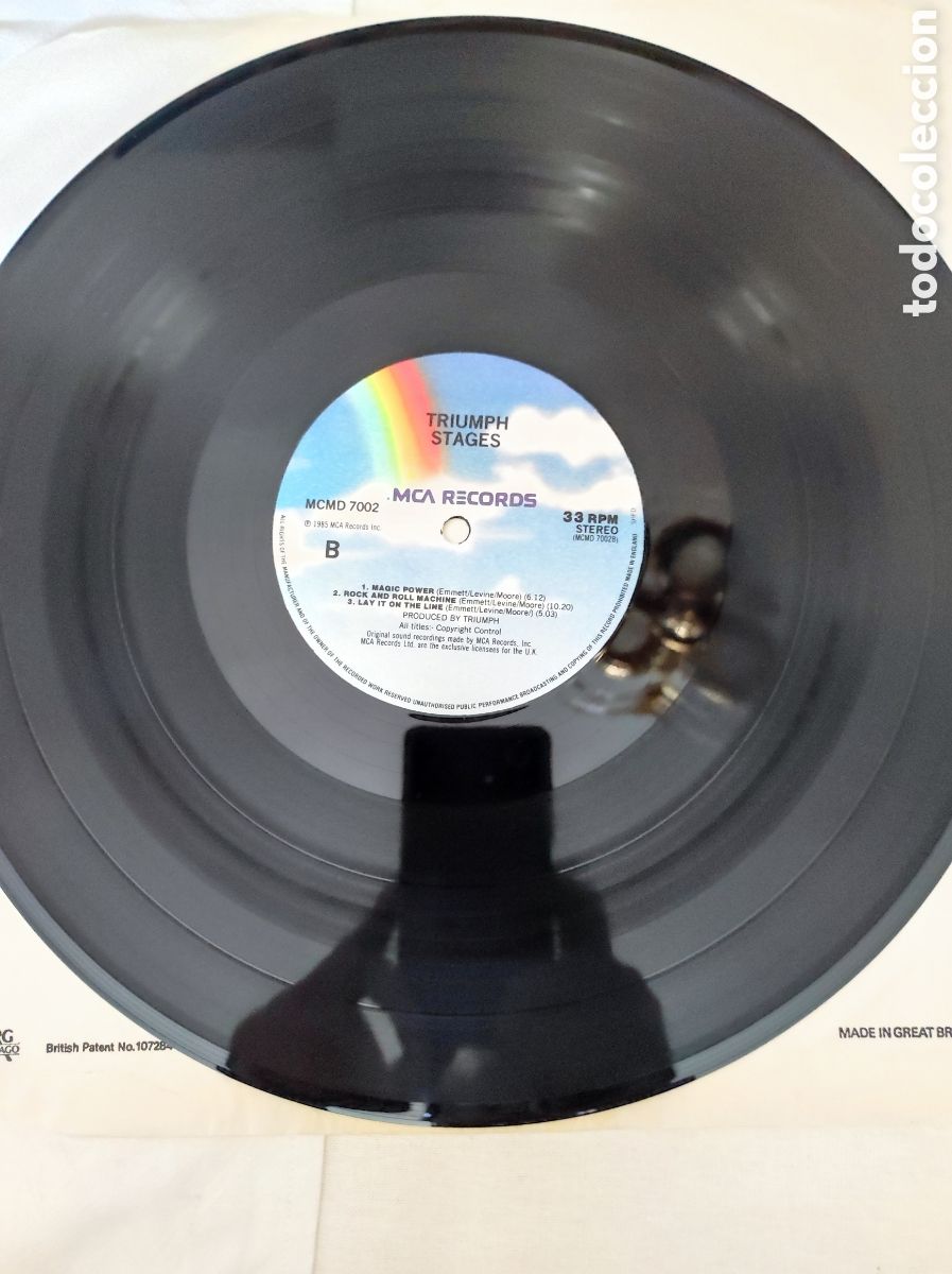 Discos de vinilo: TRIUMPH - STAGES (LIVE) - Foto 6