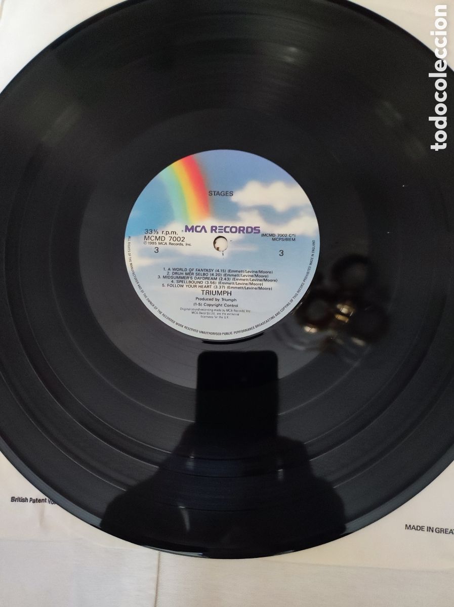 Discos de vinilo: TRIUMPH - STAGES (LIVE) - Foto 7