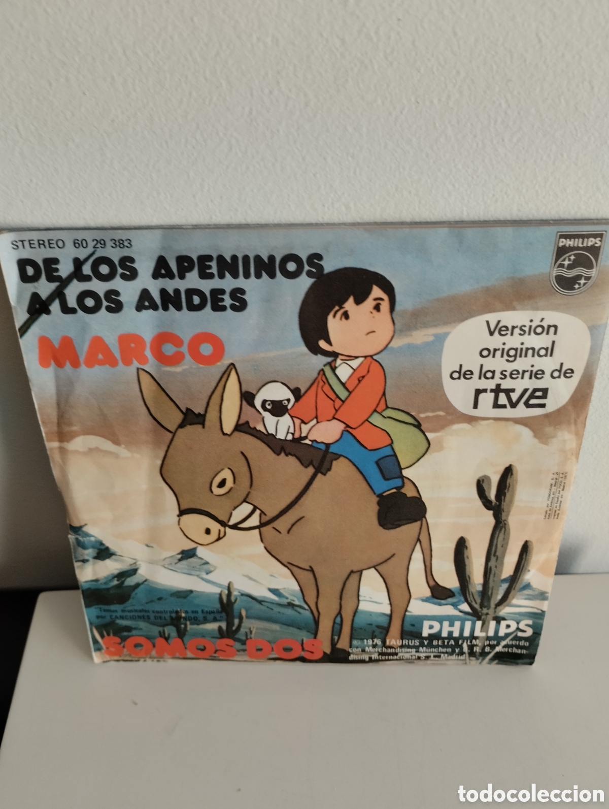 Discos de vinilo: De los apeninos a los Andes. Marco. - Foto 2