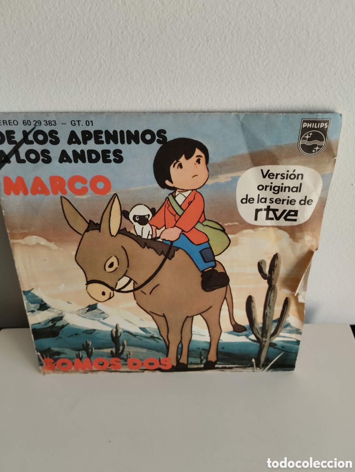 Discos de vinilo: De los apeninos a los Andes. Marco. - Foto 1