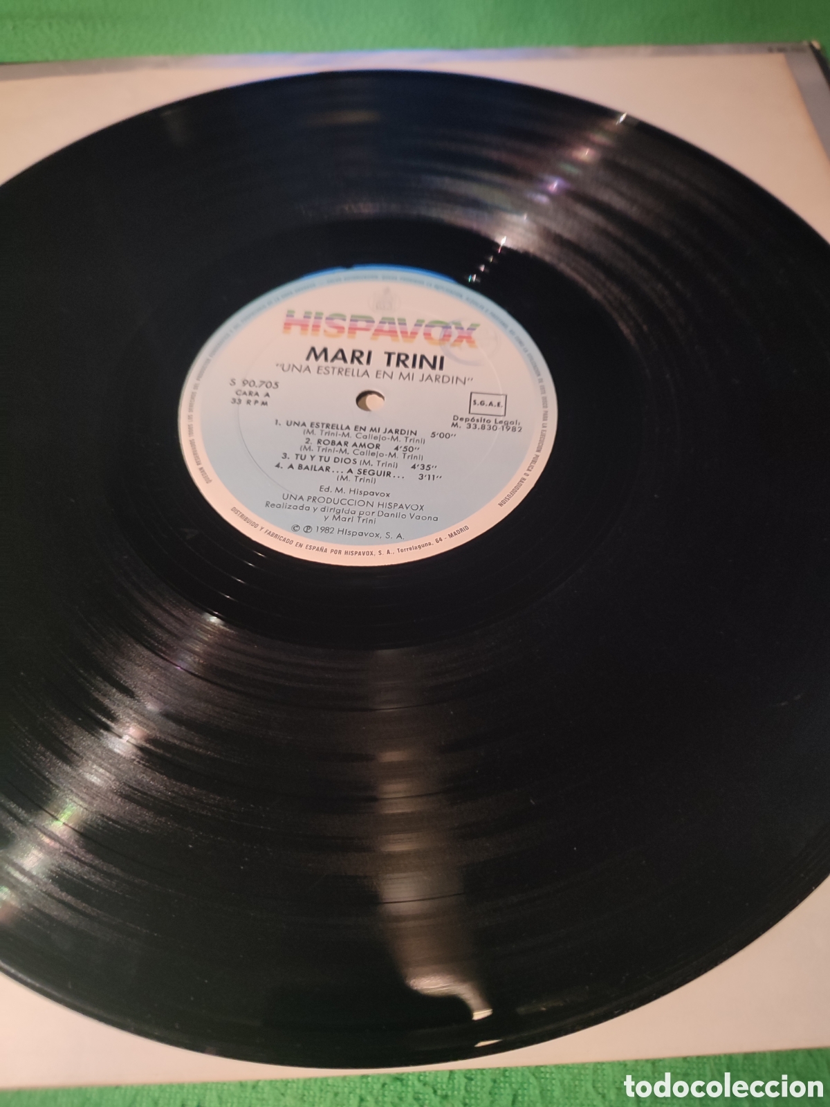 Discos de vinilo: Mari Trini - Una estrella en mi jard&iacute;n - Foto 3