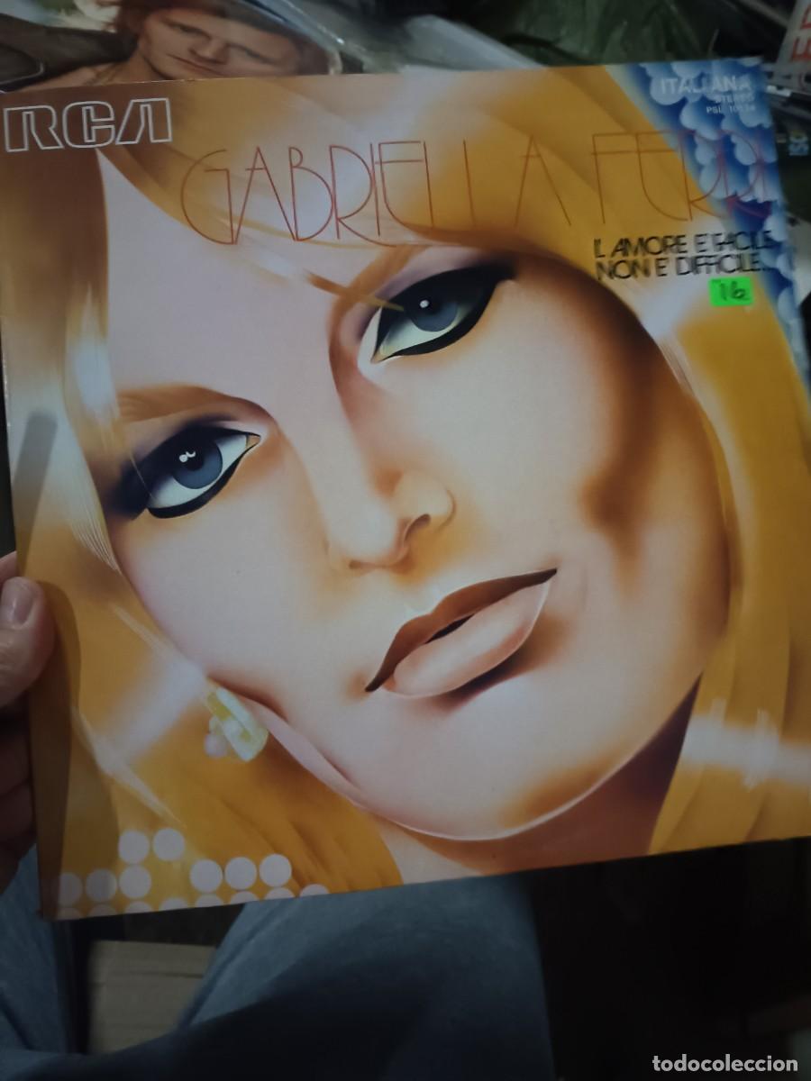 Discos de vinilo: DISCO 16, LP GABRIELLA FERRI