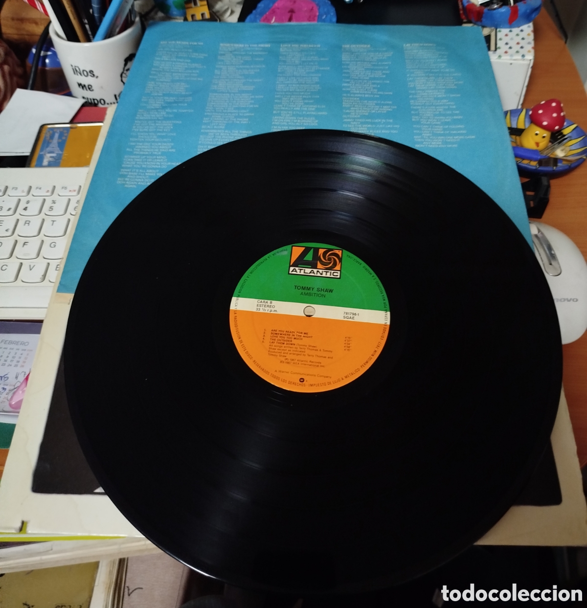 Discos de vinilo: Tommy Shaw - Ambition - Foto 3