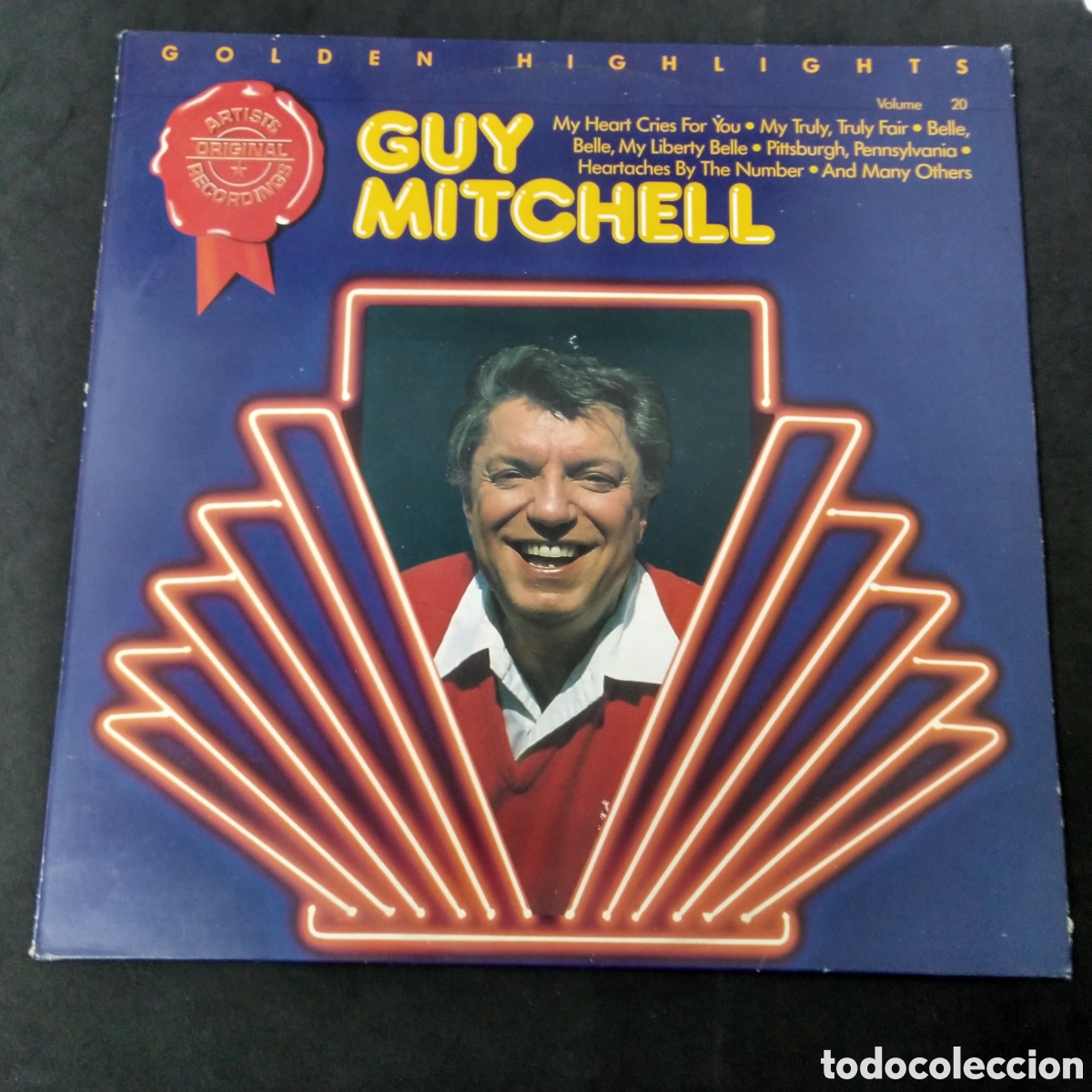 Discos de vinil: GUY MITCHELL - GOLDEN HIGHLIGHTS - LP - 1985