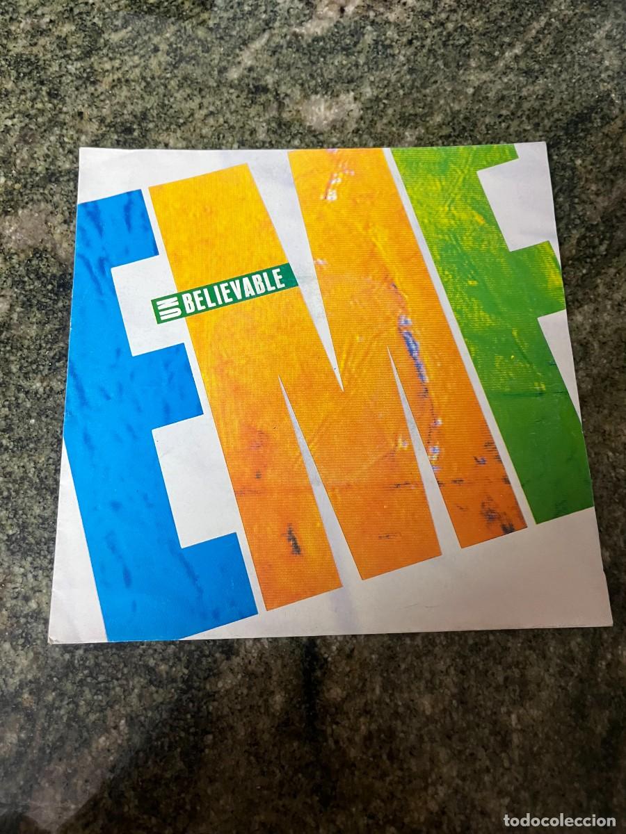 Discos de vinilo: EMF &lrm;&ndash; Unbelievable single - Foto 1
