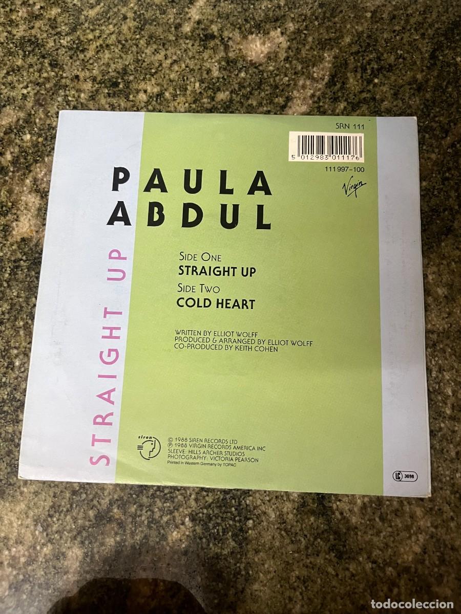 Discos de vinilo: Paula Abdul Straight Up - Foto 2