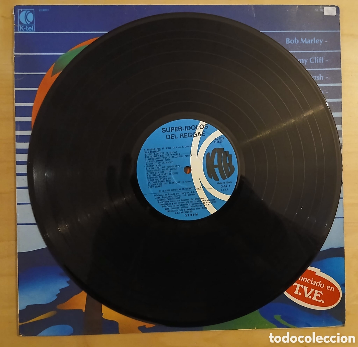 Discos de vinilo: SUPER IDOLOS DEL REGGAE . Lp Vinilo - Foto 4