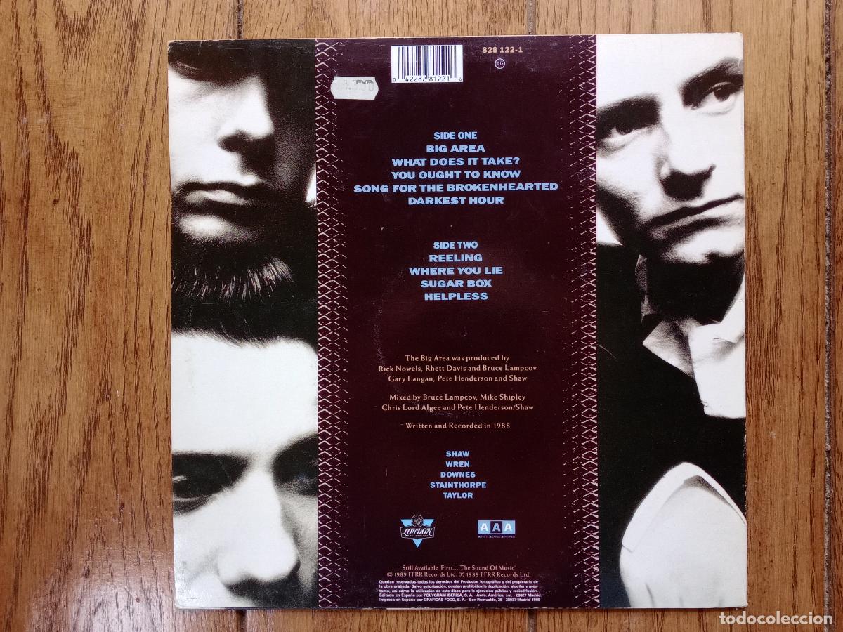 Discos de vinilo: Then Jerico - the big &aacute;rea - Foto 2