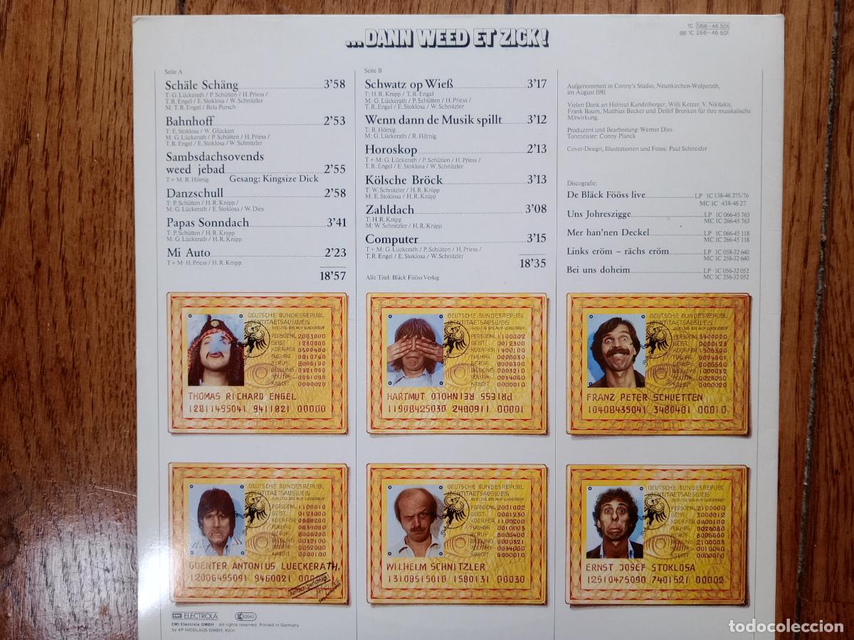 Discos de vinilo: De Black Fooss - wern et jock ... - Foto 4
