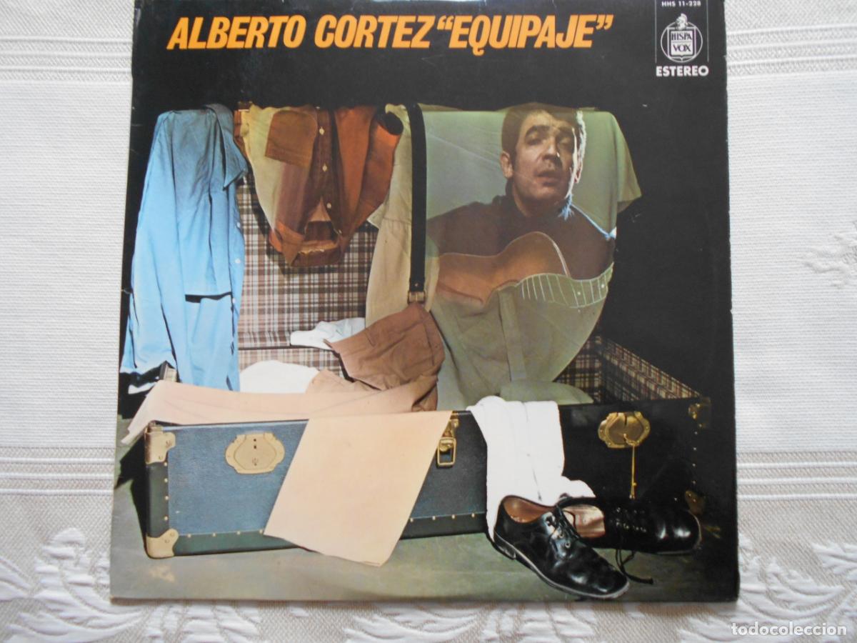 Discos de vinilo: LP ALBERTO CORTEZ &rdquo;EQUIPAJE&rdquo; // A&Ntilde;O 1972 HISPAVOX - Foto 1