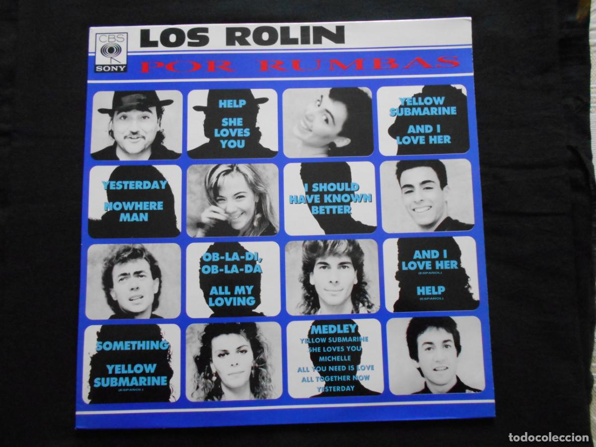Discos de vinilo: LP LOS ROLIN POR RUMBAS - Foto 1