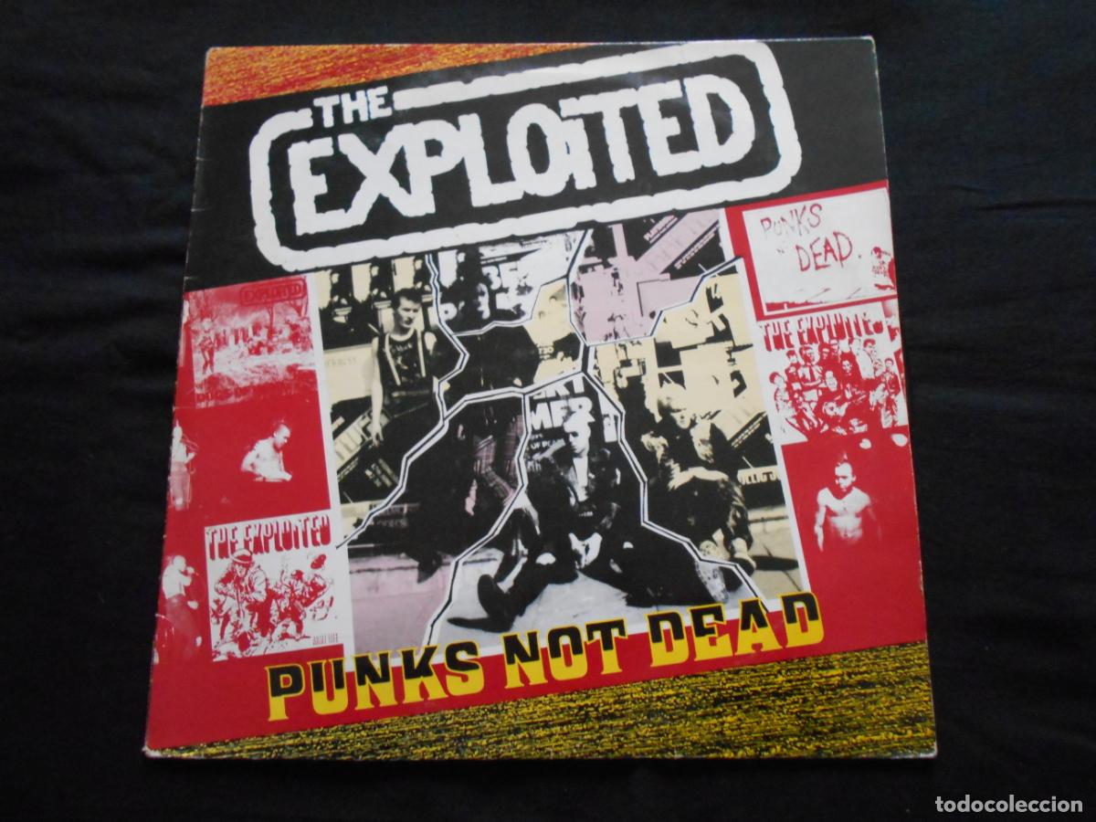 Discos de vinilo: LP THE EXPLOITED - PUNKS NOT DEAD - Foto 1