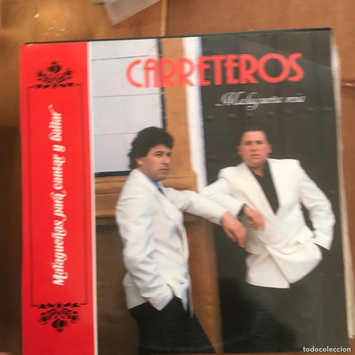 Disques de vinyle: CARRETEROS - MALAGUE&Ntilde;A M&Iacute;A - LP COLISEUM 1987