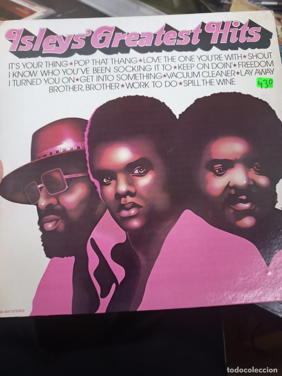 Dischi in vinile: DISCO 430, LP ISLEYS GREATEST HITS