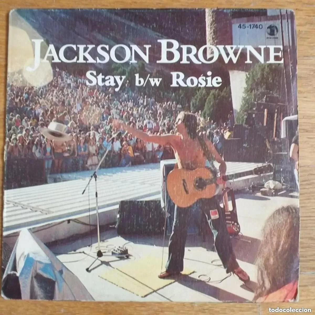 Discos de vinilo: JACKSON BROWNE - STAY (SG) 1978 - Foto 1