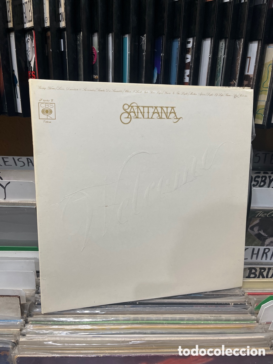 Dischi in vinile: santana welcome bienvenido