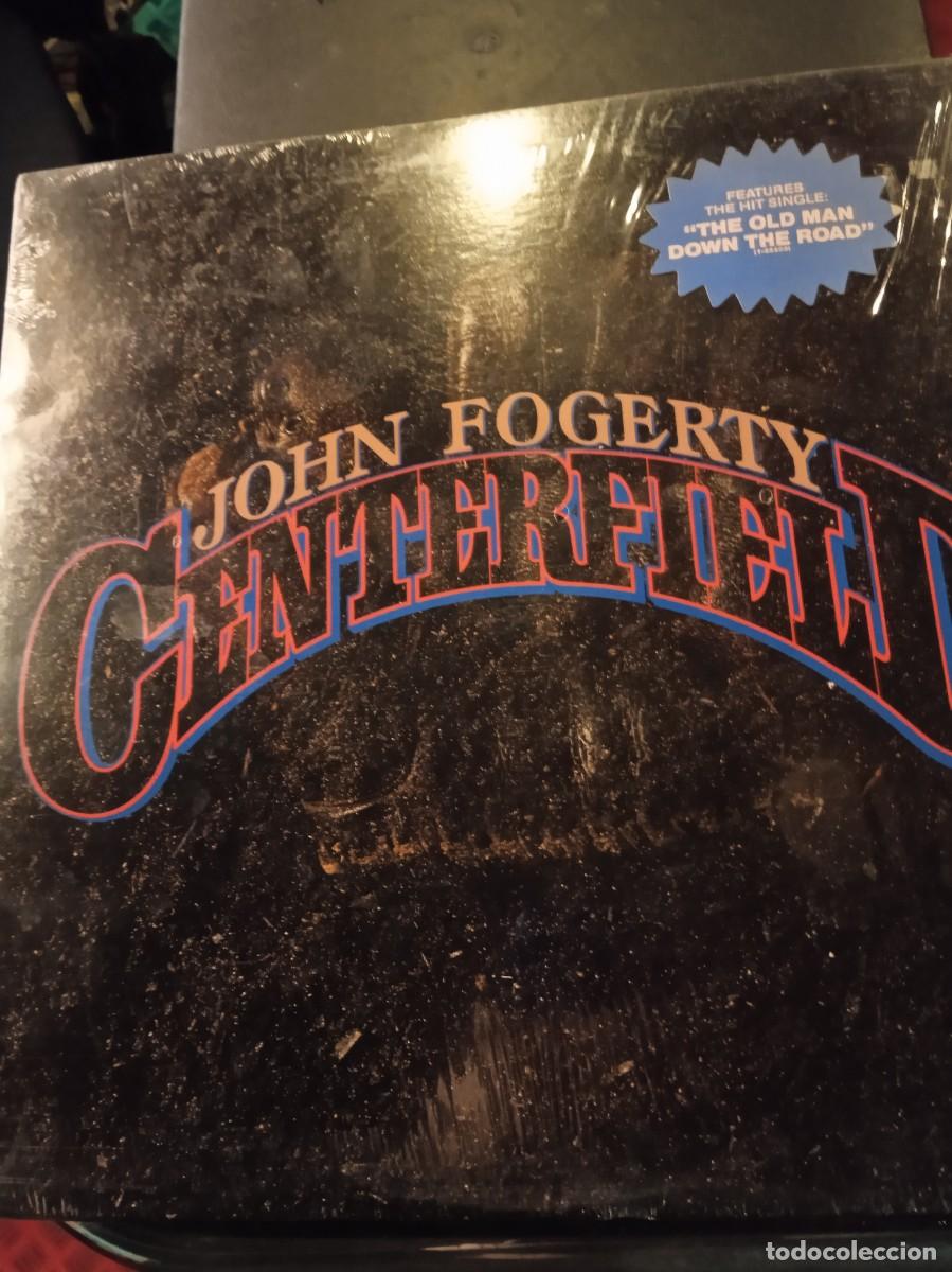 Disques de vinyle: JOHN FOGERTY- CENTERFIELD. LP, USA CON STICKER.