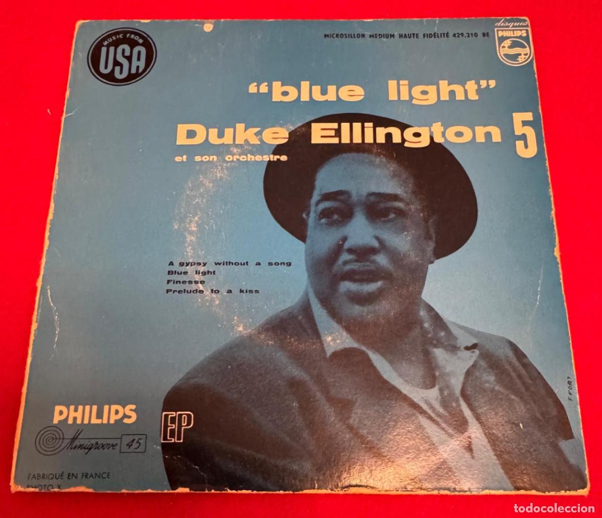 Discos de vinilo: Duke Ellington 45t Blue light VG EX - Foto 1