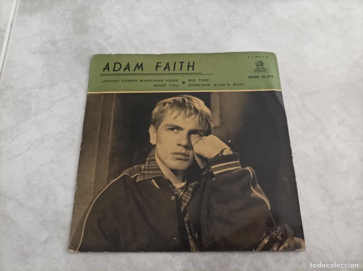 Discos de vinilo: Adam Faith ep original - Foto 1