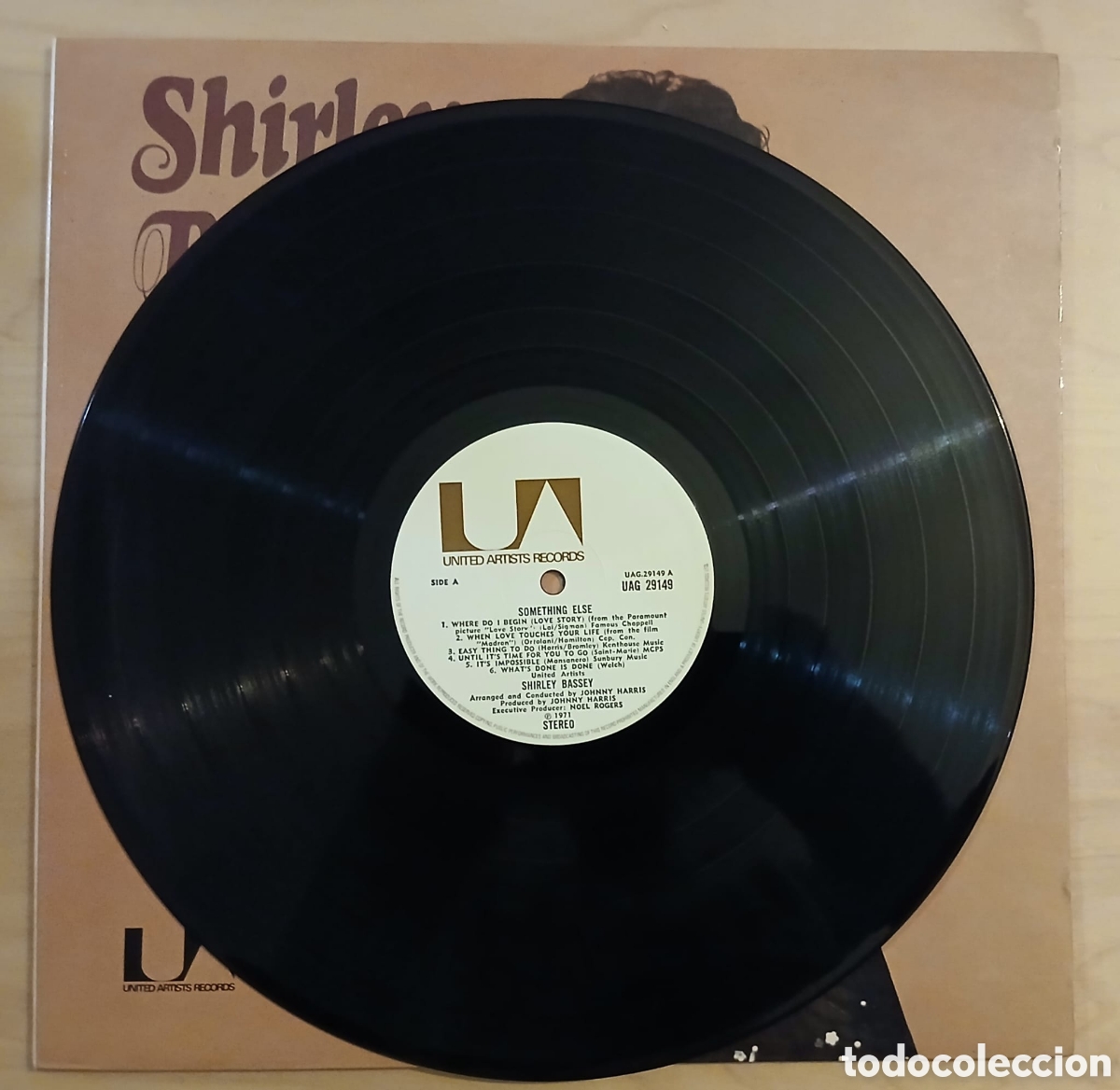 Discos de vinilo: SHIRLEY BASSEY . Something Else. Lp , Vinilo - Foto 4