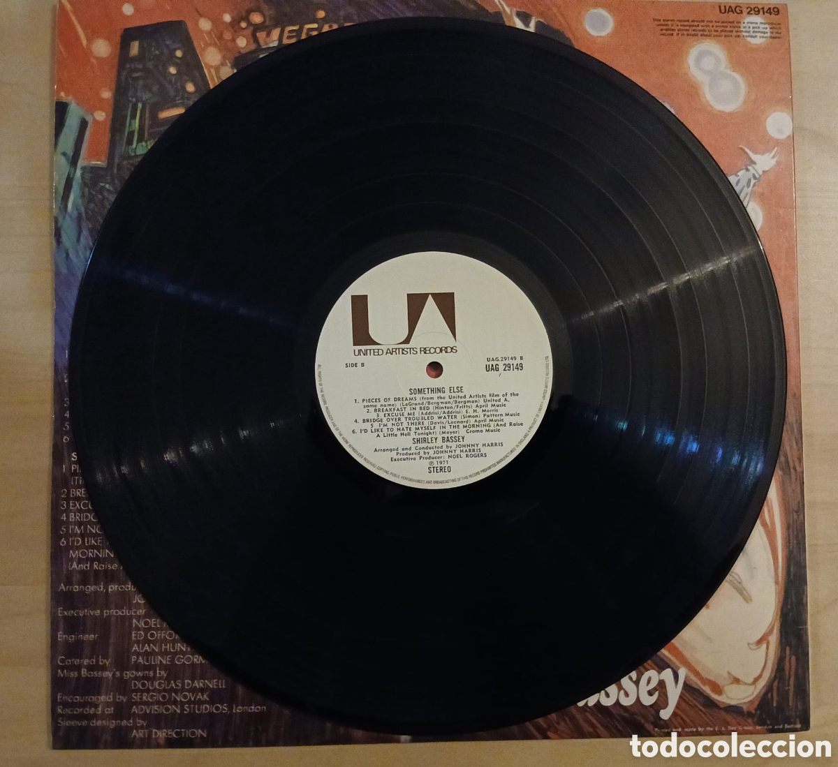 Discos de vinilo: SHIRLEY BASSEY . Something Else. Lp , Vinilo - Foto 5