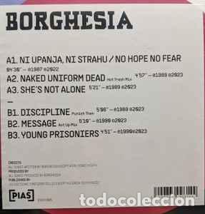 Discos de vinilo: BORGHESIA - (PIAS) 40 12&rdquo; EBM / ELECTRONIC - Foto 3
