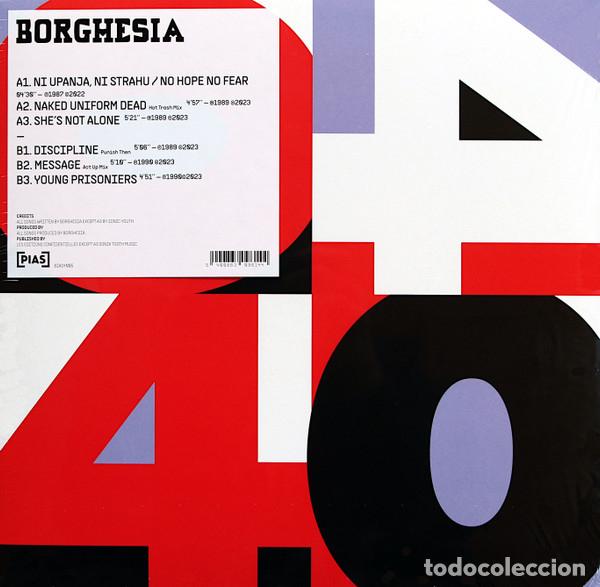 Discos de vinilo: BORGHESIA - (PIAS) 40 12&rdquo; EBM / ELECTRONIC - Foto 1
