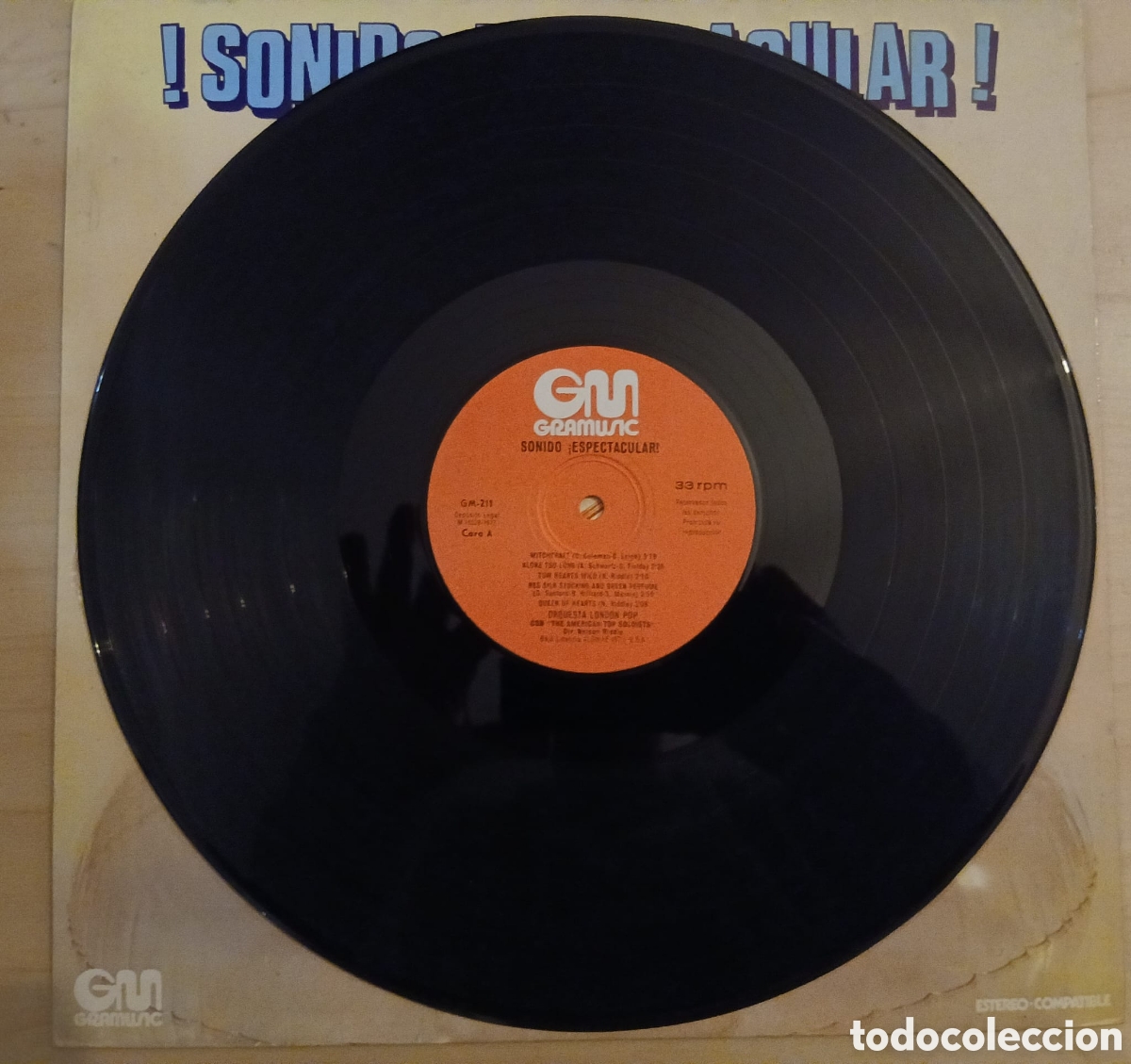 Discos de vinilo: SONIDO ESPECTCULAR , Lp Vinilo - Foto 3