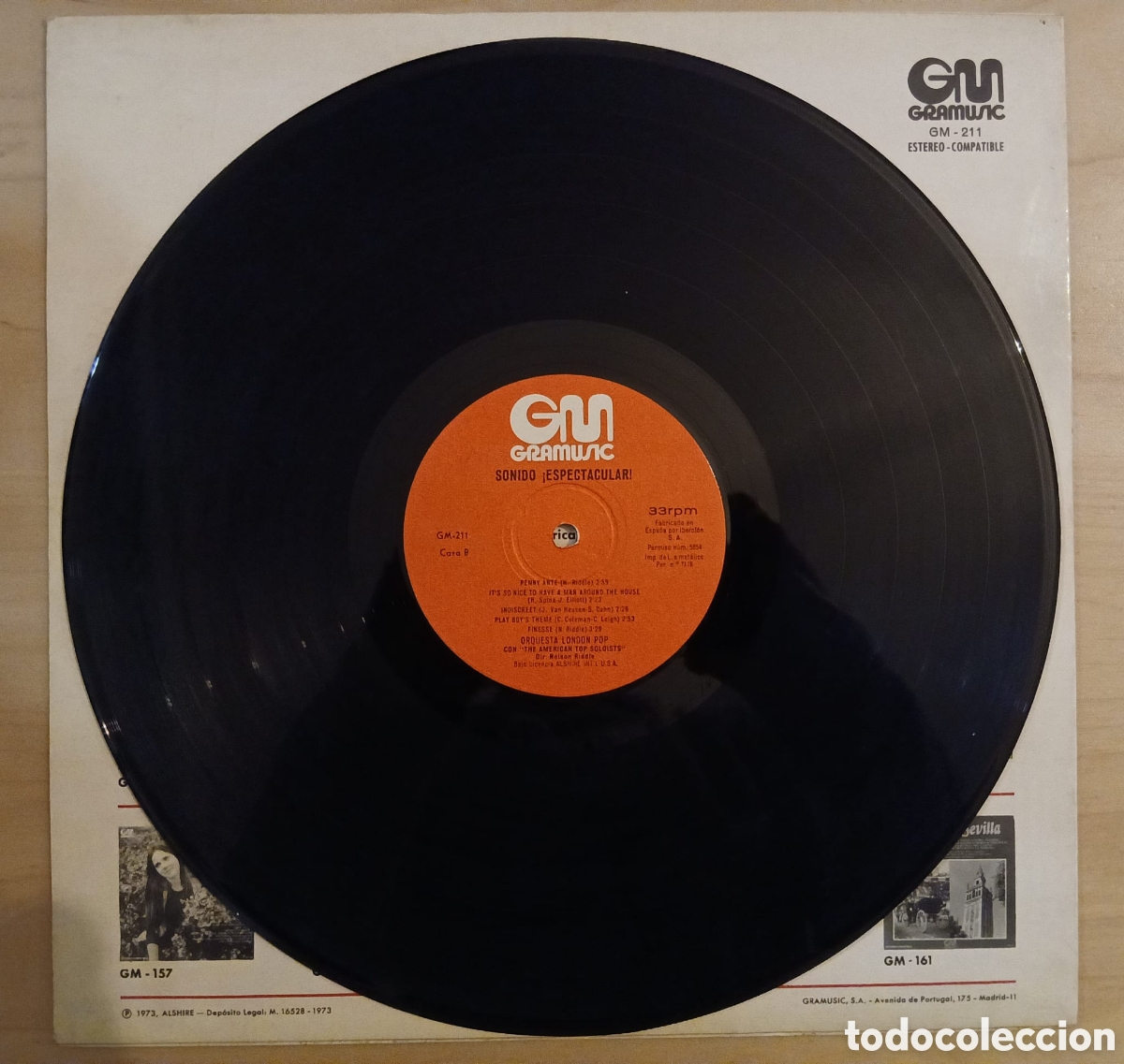 Discos de vinilo: SONIDO ESPECTCULAR , Lp Vinilo - Foto 4