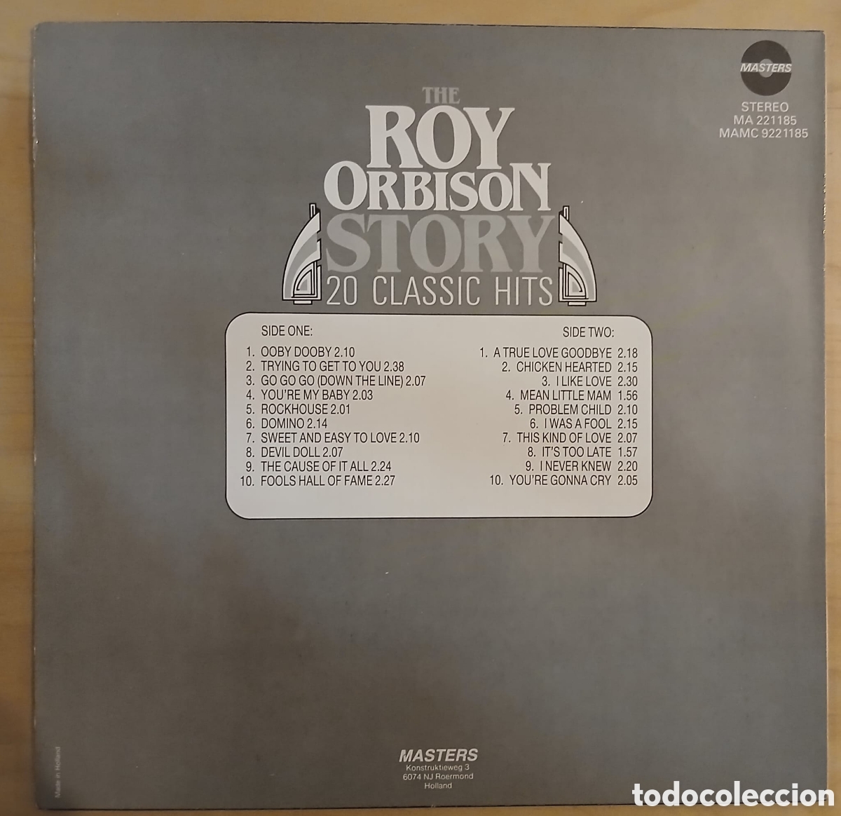 Discos de vinilo: THE ROY ORBISON STORY. Lp , vinilo - Foto 2