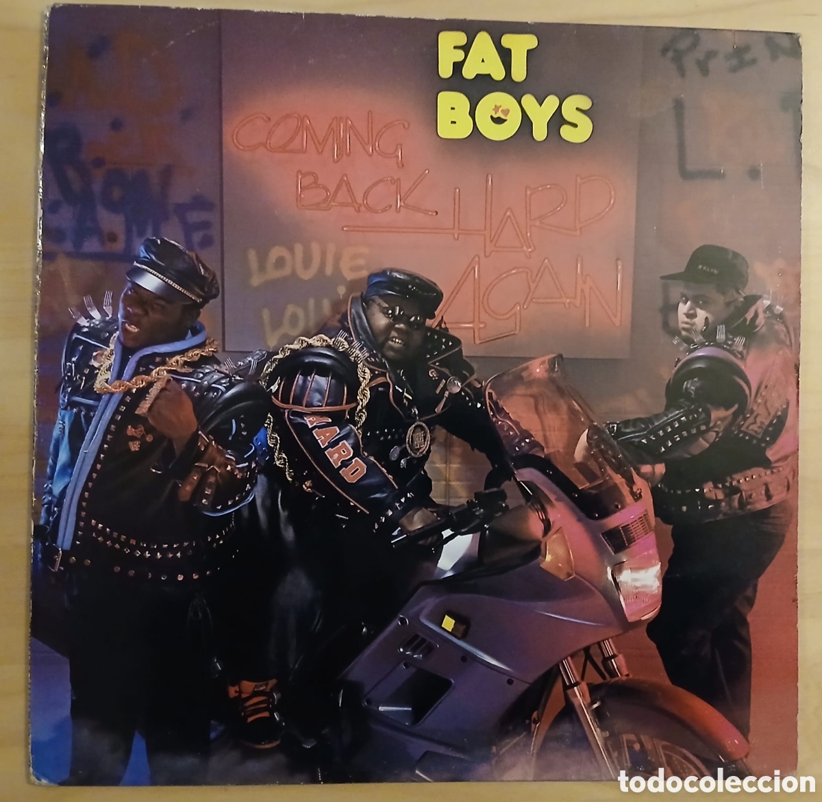 Discos de vinilo: FAT BOYS - Coming Back Hard Again. Lp Vinilo - Foto 1
