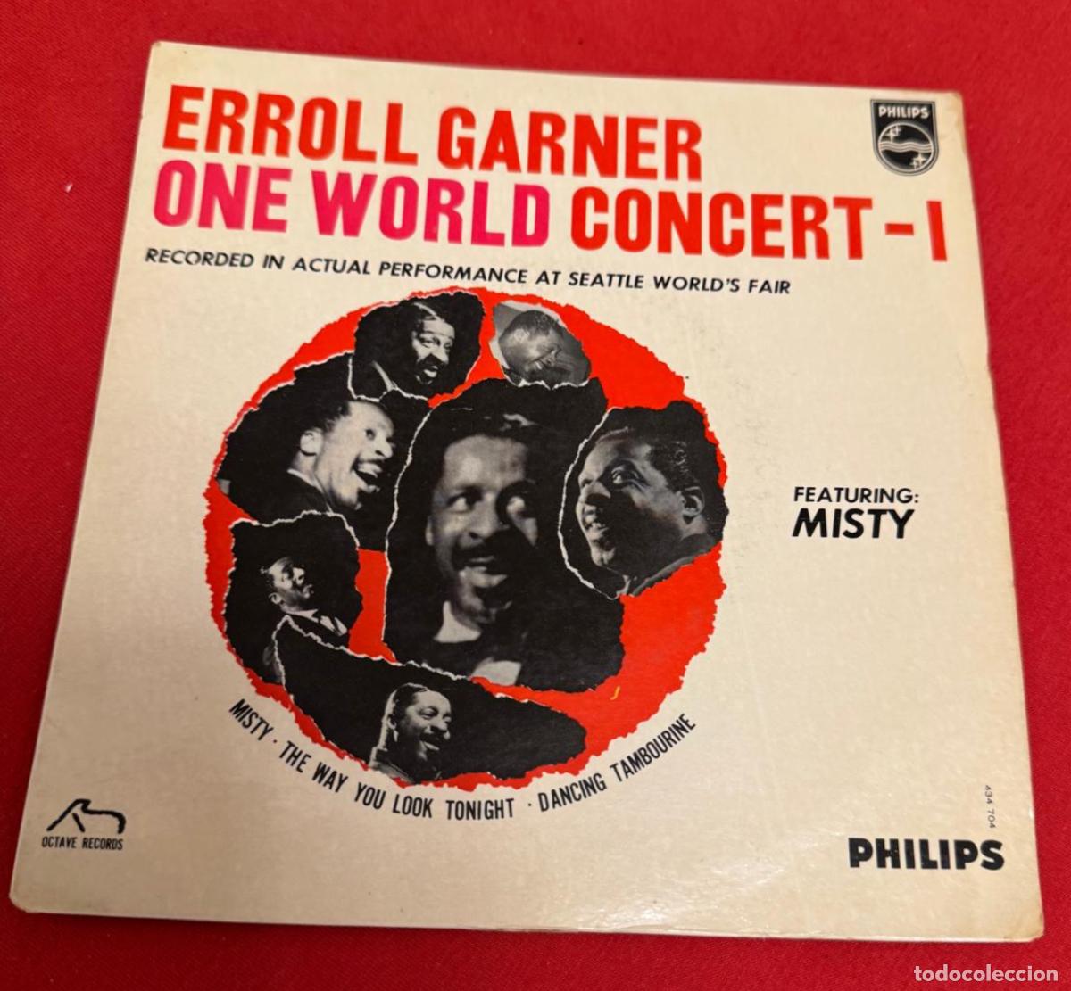 Discos de vinilo: Errroll Garner 45t Misty VG EX - Foto 1
