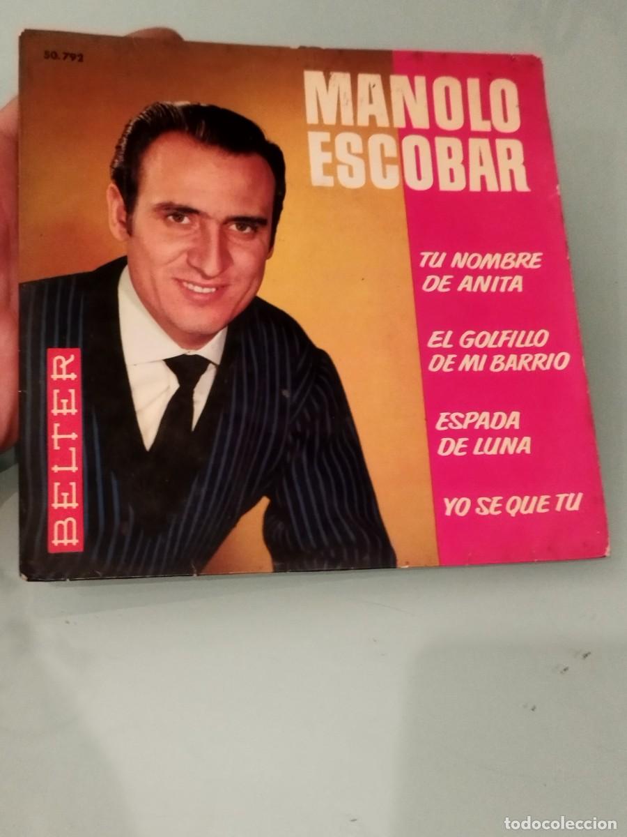 Discos de vinilo: Manolo Escobar. Vinilo single. - Foto 1