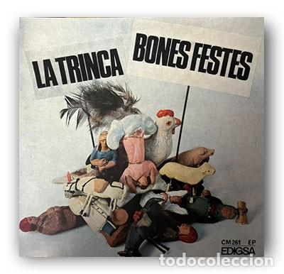 Discos de vinilo: La Trinca &ndash; Bones Festes SINGLE 7&rdquo; - Foto 1