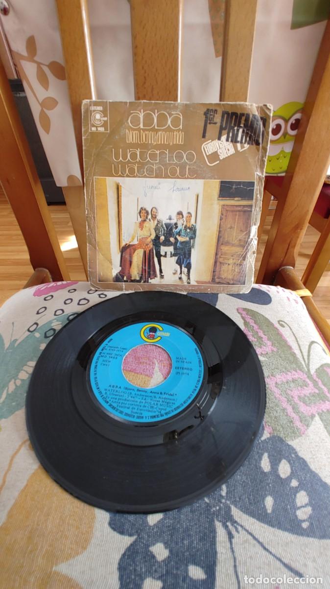Discos de vinilo: ABBA-SINGLE WATERLOO - Foto 1