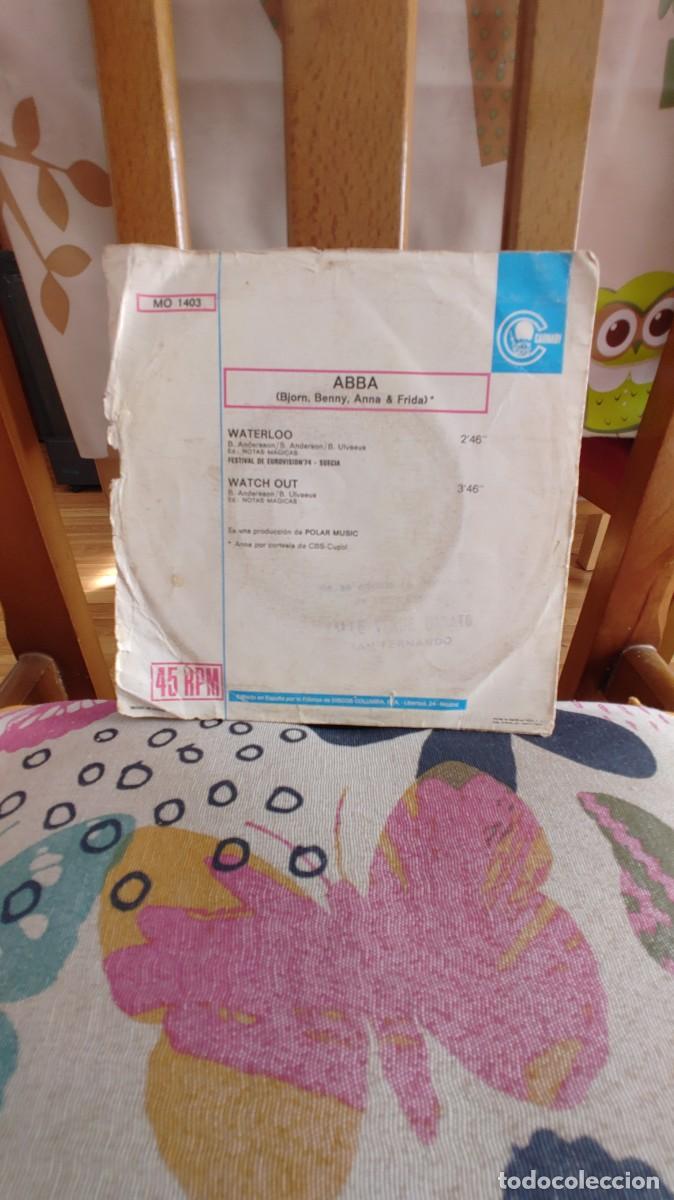 Discos de vinilo: ABBA-SINGLE WATERLOO - Foto 3
