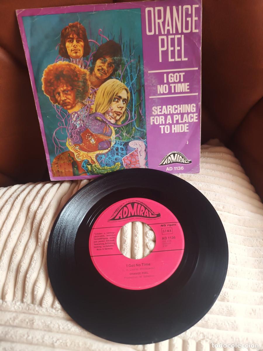 Discos de vinilo: ORANGE PEEL - I GOT NO TIME - SG - 1970 - Foto 1
