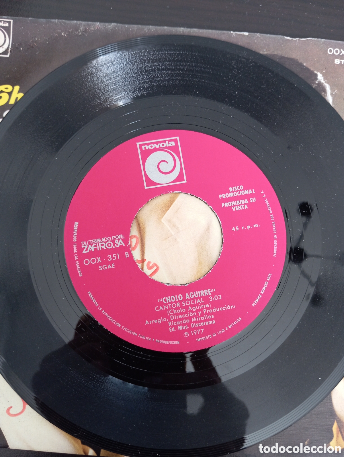 Discos de vinilo: Vinilo Cholo Aguirre - Foto 3