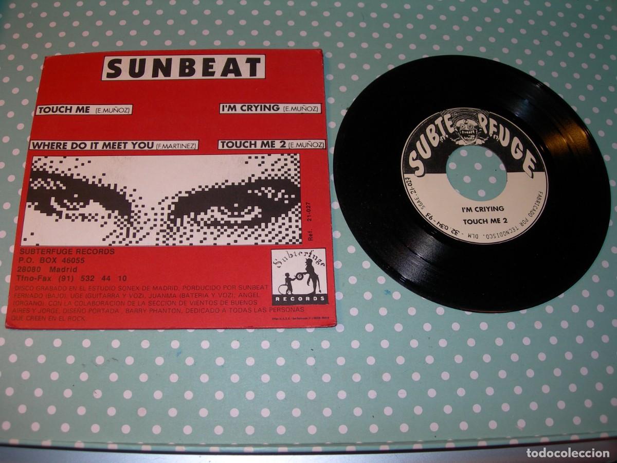 Discos de vinilo: SUNBEAT / TOUCH + 3 / E. P. / MOD - Foto 2