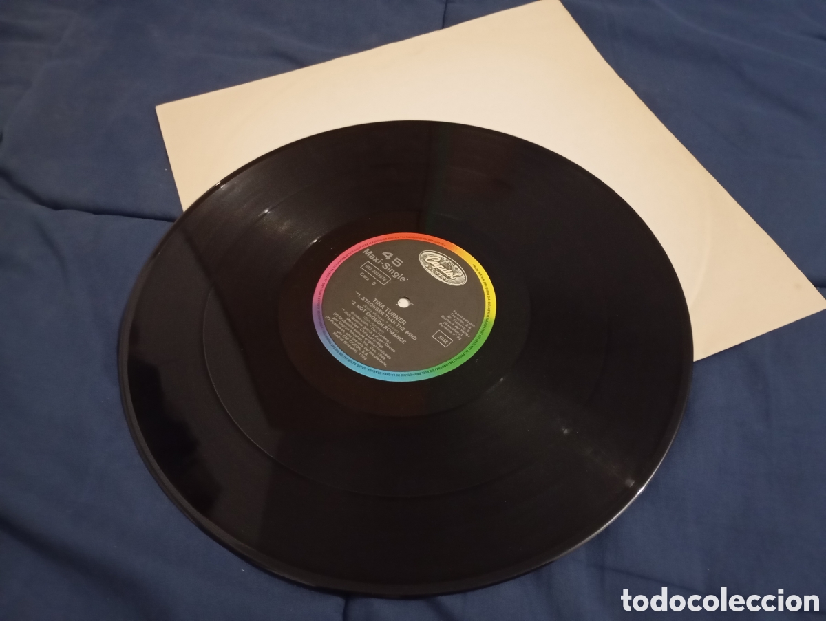 Discos de vinilo: TINA TURNER: STEAMY WINDOWS MAXI SINGLE - Foto 2