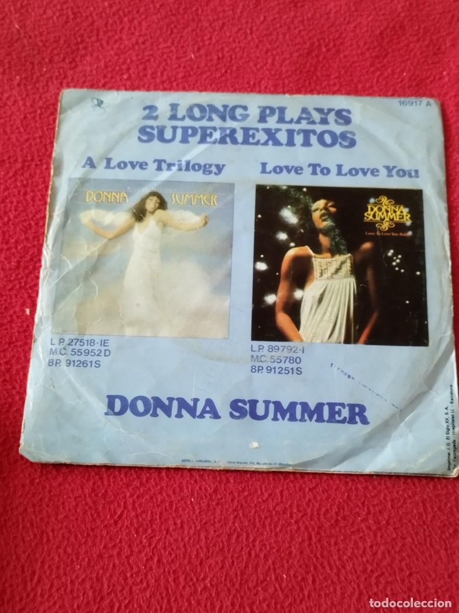 Discos de vinilo: Donna Summer, try me. Vinilo single. - Foto 2