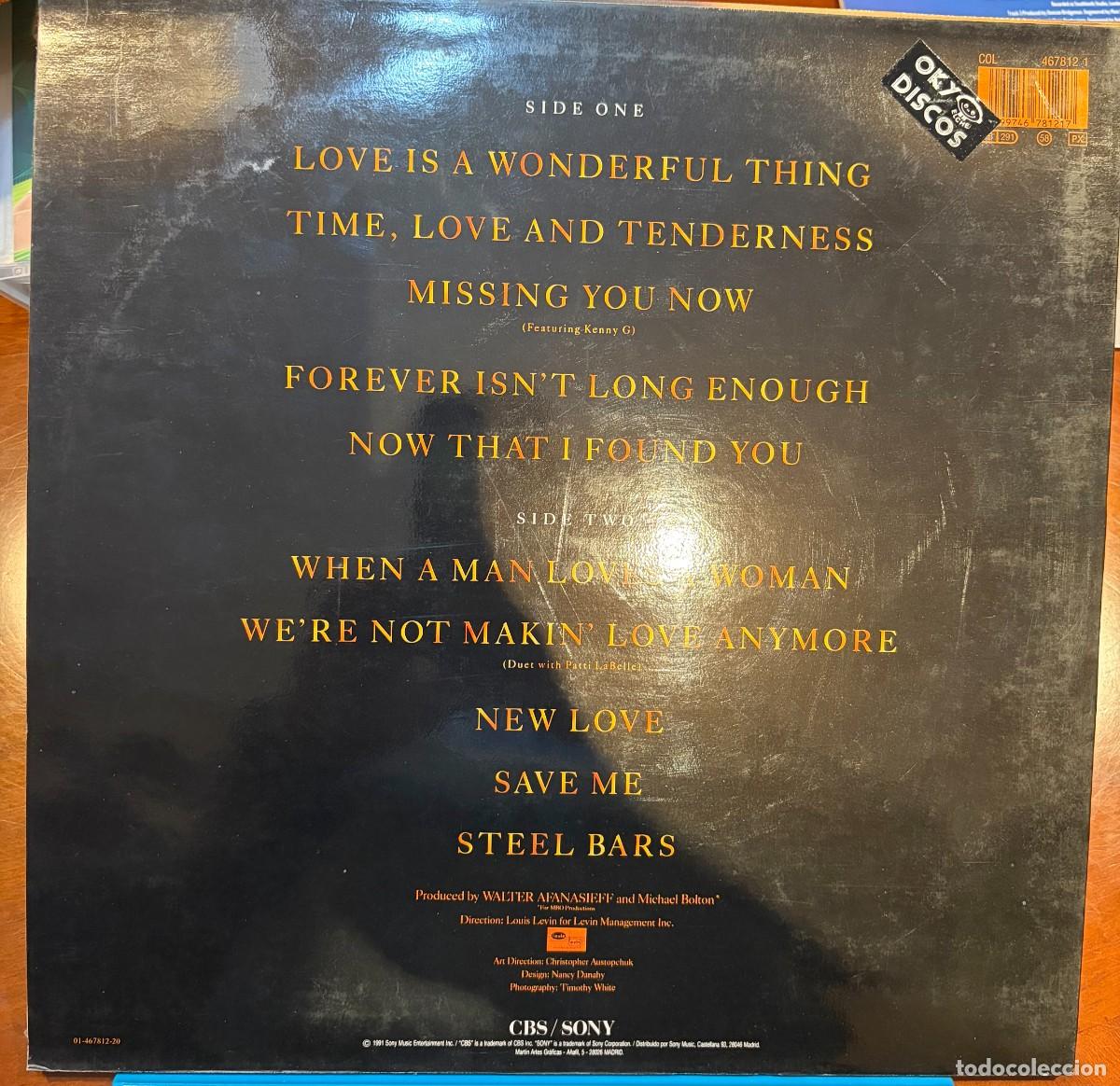 Discos de vinilo: Vinilo michael bolton - Foto 2