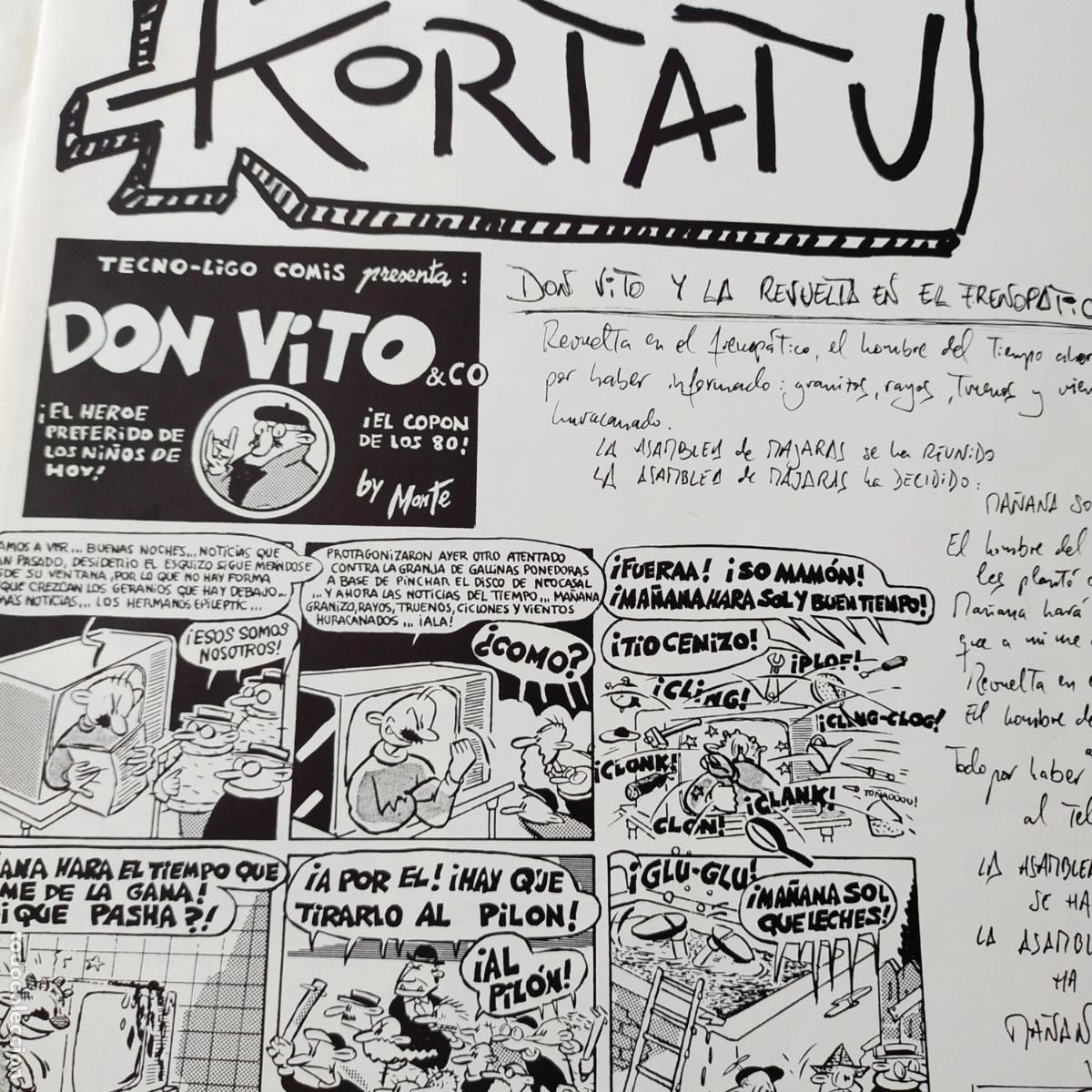 Discos de vinilo: KORTATU- LP + INSERT- OIHUKA- DISCO COMO NUEVO. - Foto 4