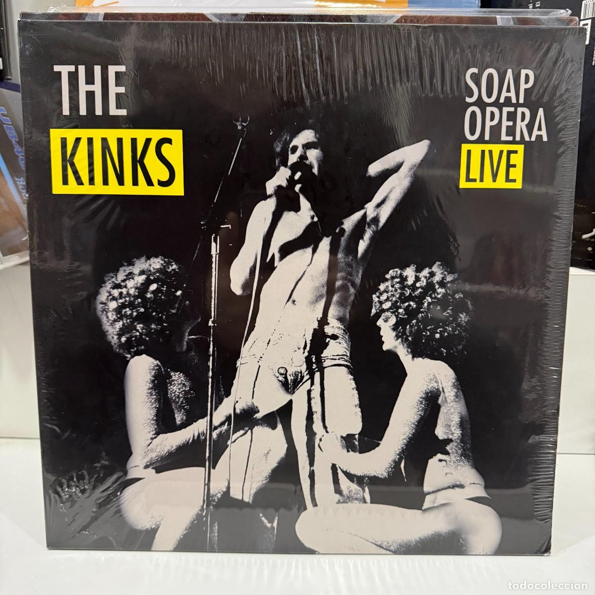 Discos de vinilo: The Kinks - Soap Opera Live (LP) *Precintado* - Foto 1