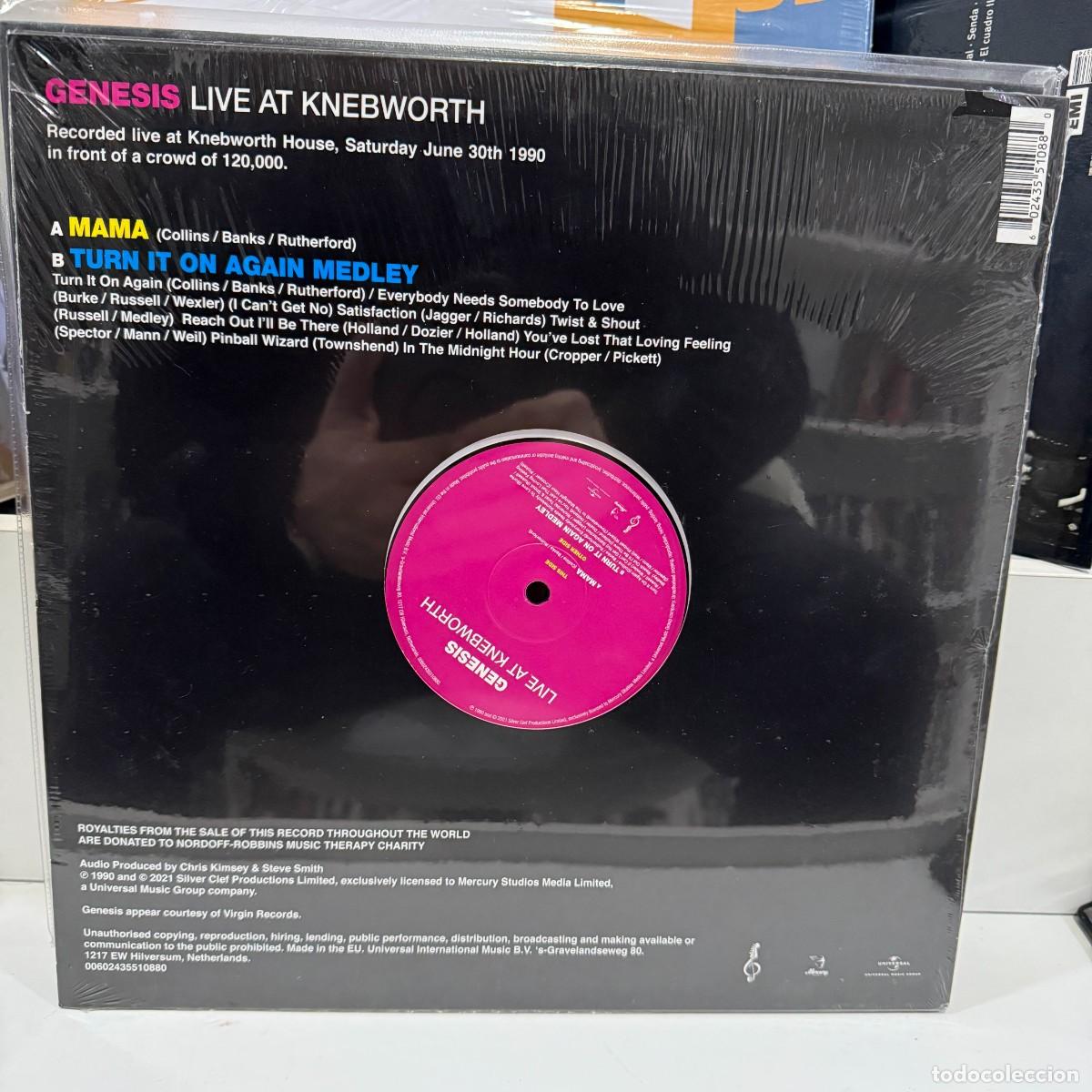 Discos de vinilo: Genesis - Live At Knebworth (LP) *Precintado* - Foto 2