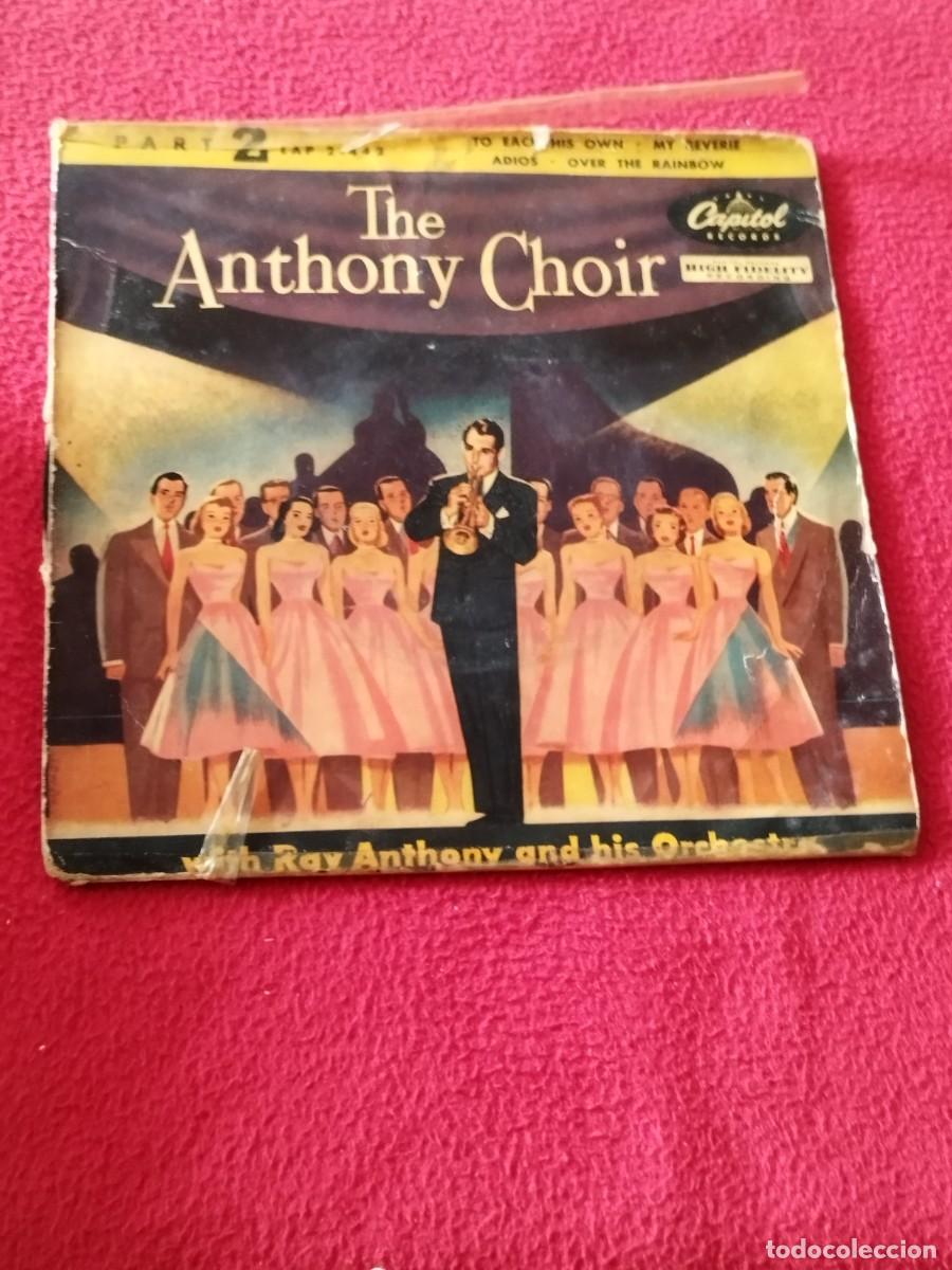 Discos de vinilo: The Anthony choir. Vinilo single. - Foto 1