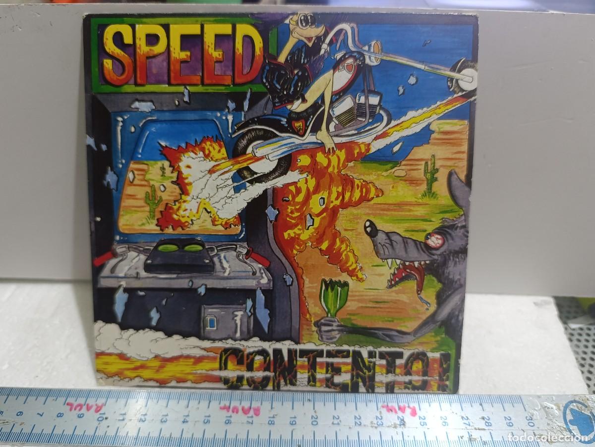 Discos de vinilo: SINGLE DE VINILO - SPEED - CONTENTO 1989 - MUSICA - Foto 1