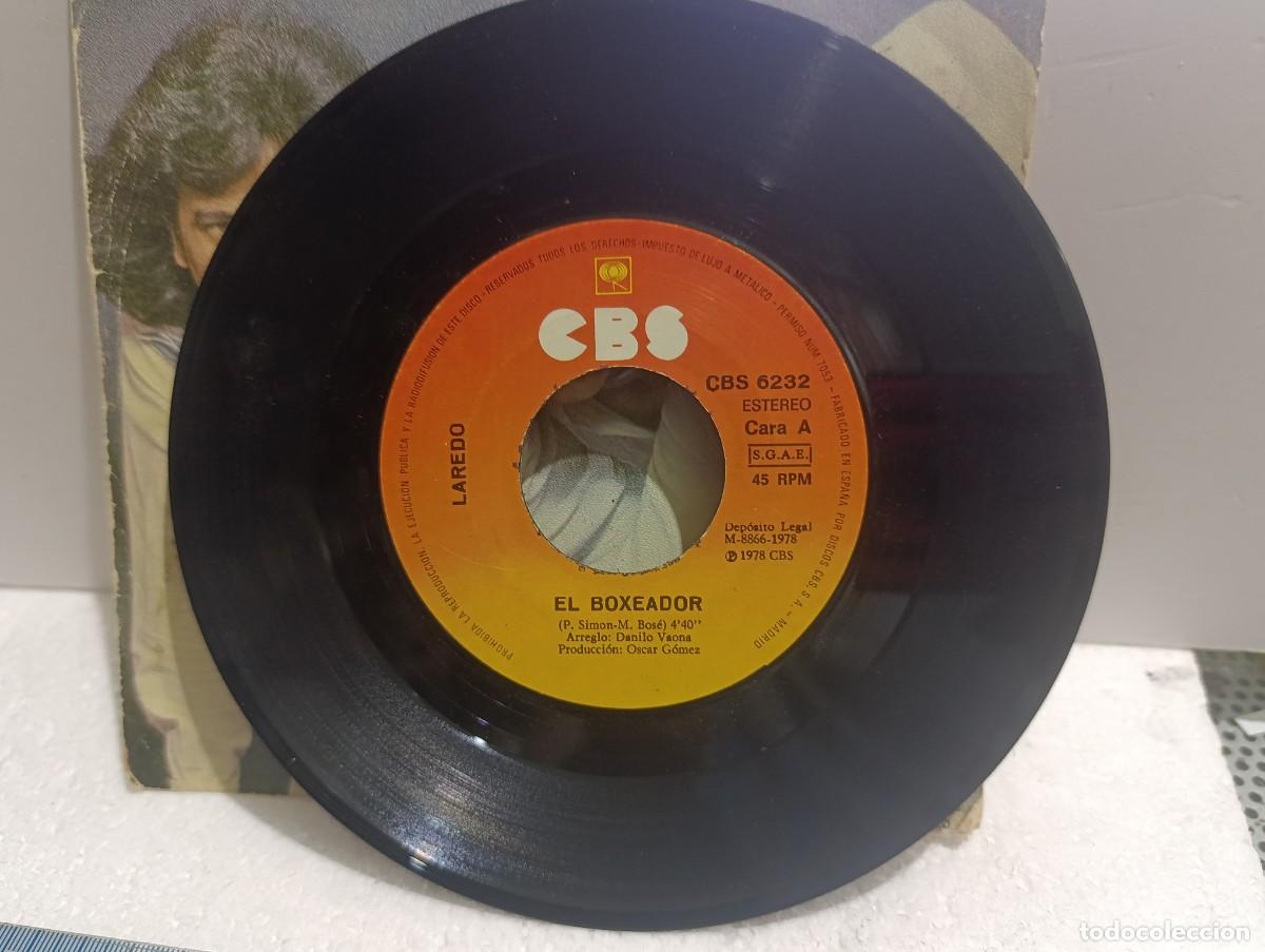 Discos de vinilo: SINGLE DE VINILO - LAREDO - EL BOXEADOR 1978 - MUSICA - Foto 2