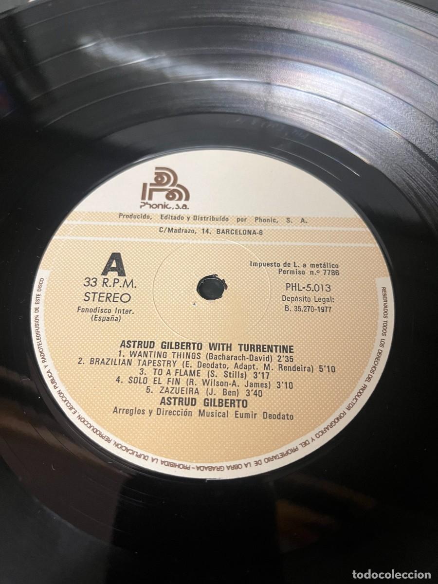 Discos de vinilo: Gilberto With Turrentine Gilberto With Turrentine - Foto 4